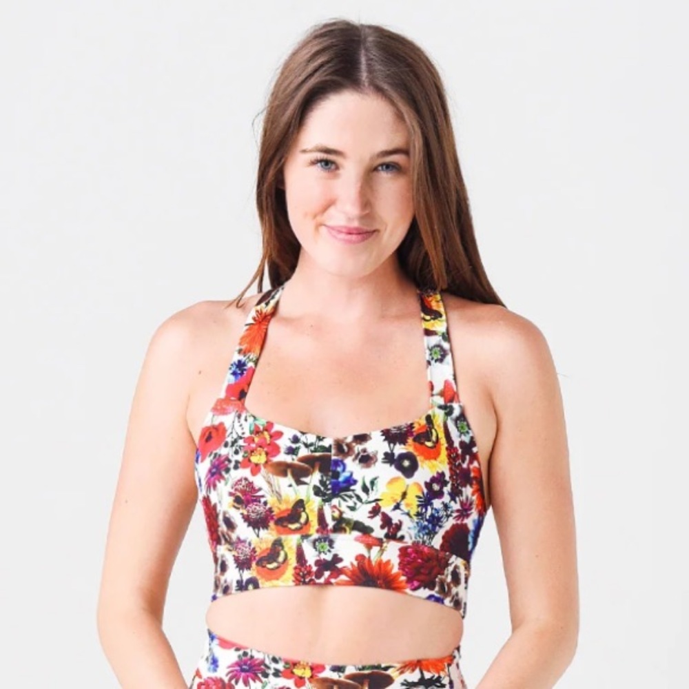 Bandier Splits 59 Techflex Bra & Biker Shorts Set in Escargot RARE - Picture 8 of 14